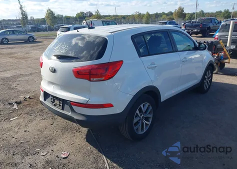 2016 Kia Sportage Lx из США, поврежденный, VIN KNDPB3AC8G7863620